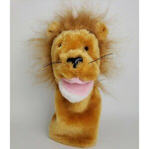 Vtg Dakin Lion Puppet Plush Pretend Play Zoo Circus Animal 1970s 12" Hand Glove